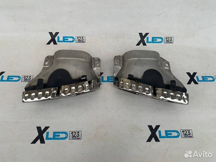 Насадки выхлопа Mercedes w213 AMG