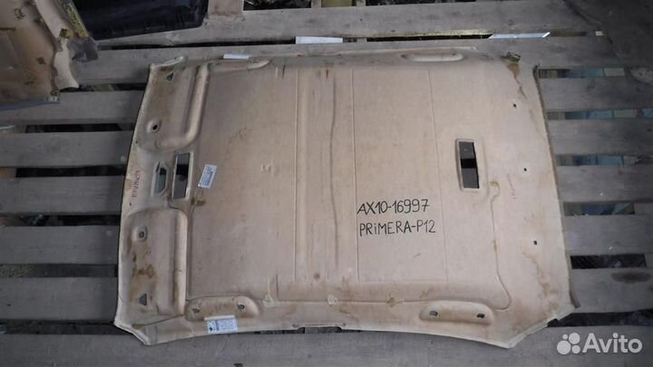 Обшивка потолка Nissan Primera (P12) 2001-2008