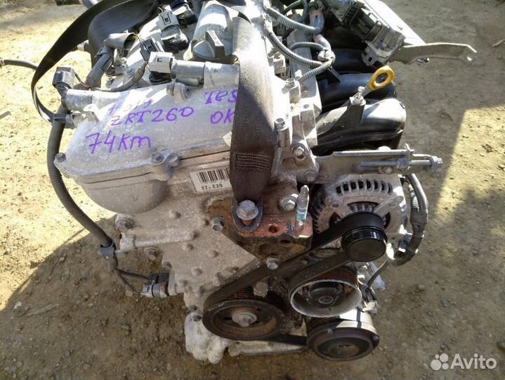 Двигатель Toyota Corolla 150 1zr fe 1.6 голый