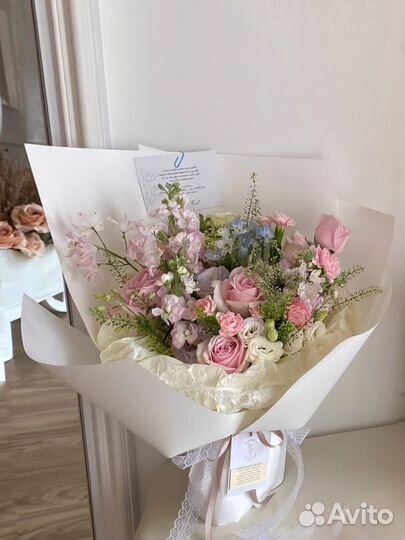 Воздушный Букет цветов с доставкой Динская