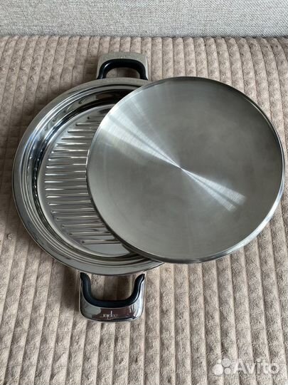 Zepter гриллер 28 см, высота 5см, Италия 1994г