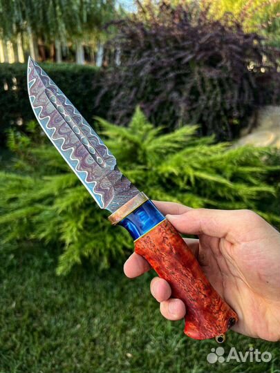 Нож охотничий ручной работы