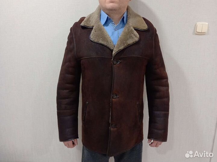 Дубленка натуральная мужская