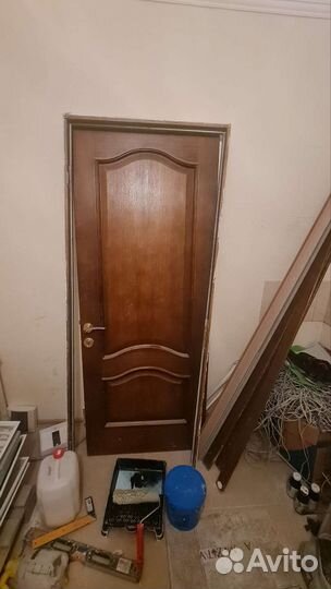 Дверь деревянная бу