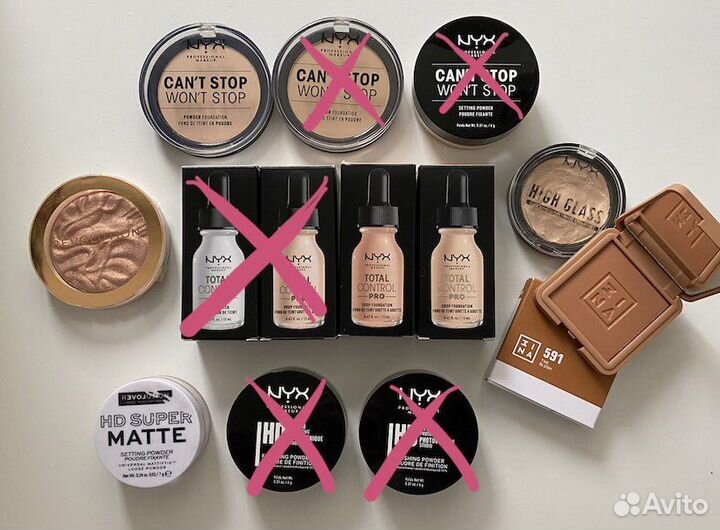 Консилер Nyx помады хайлайтер