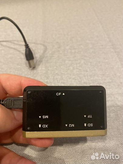 Картридер micro sd cf sd