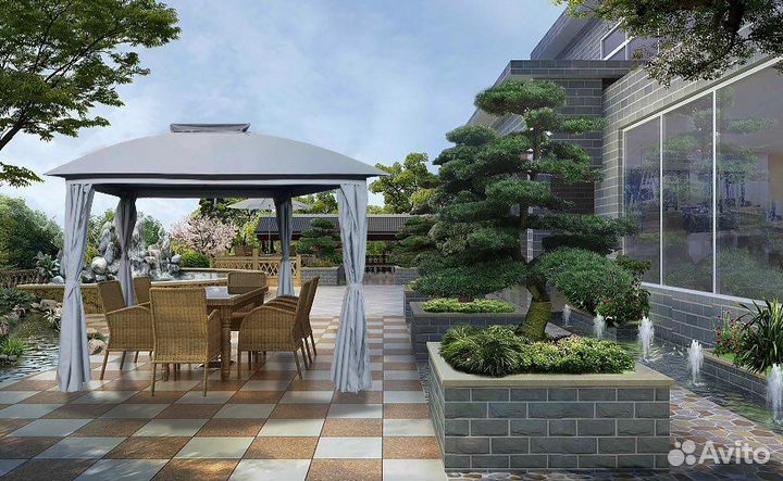 Павильон 2,9х2,9х2,65