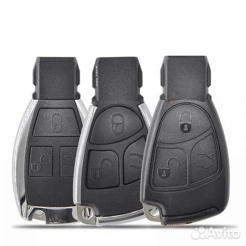 Ключ рыбка Мерседес Mercedes 433 mhz Европа