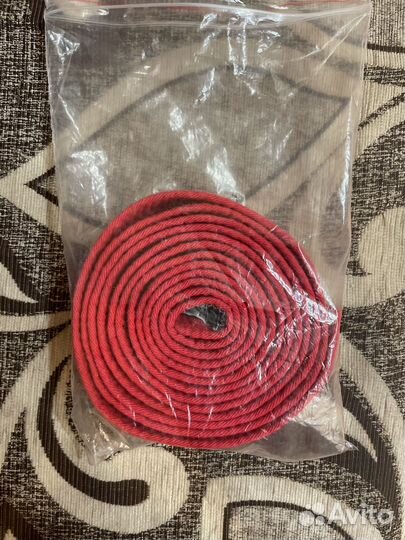 Пояс красный