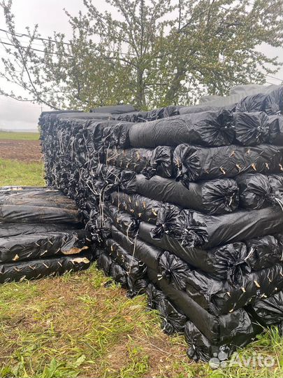 Мульча, солома, удобрения,грибные блоки