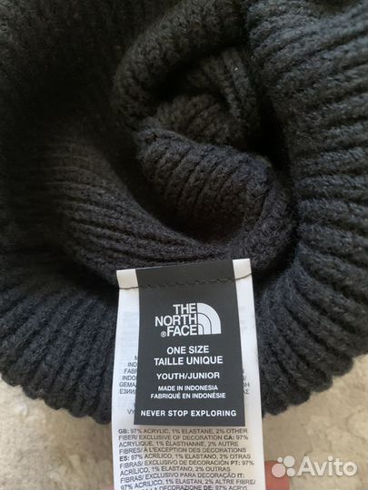 Новая шапка tnf подростковая