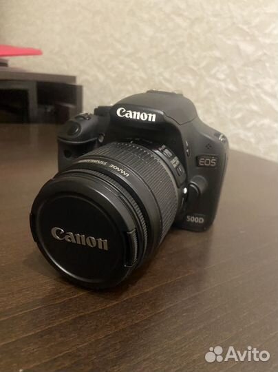 Зеркальный фотоаппарат canon 500d