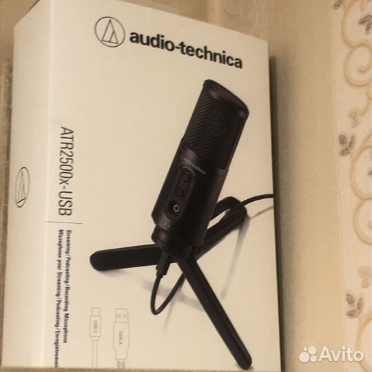 Студийный микрофон audio-technica ATR2500X-USB