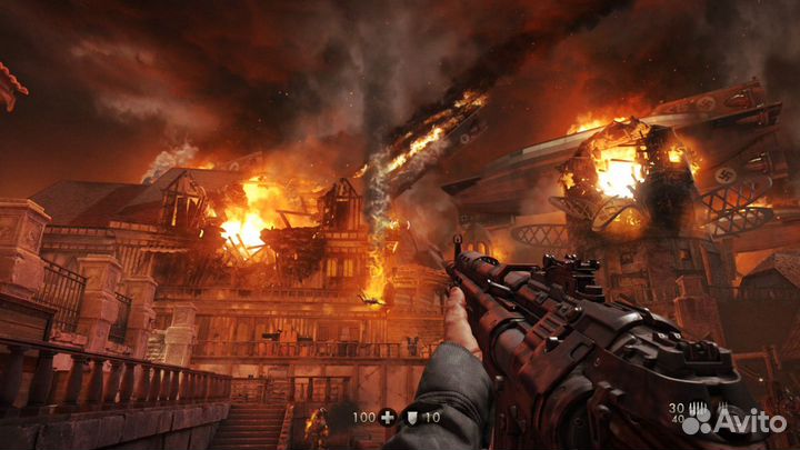 PS4 диск Wolfenstein The Old Blood,новый,запечатан