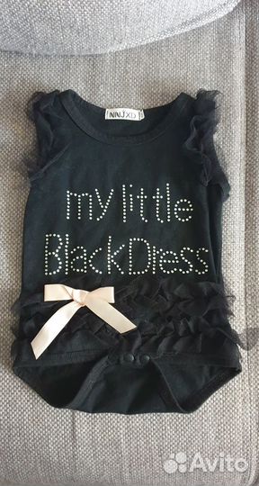 Пакетом платье для девочки 74