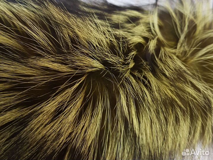 Воротник натуральный мех енот