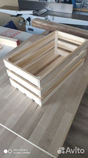 Ящик деревянный подарочный, интерьерный