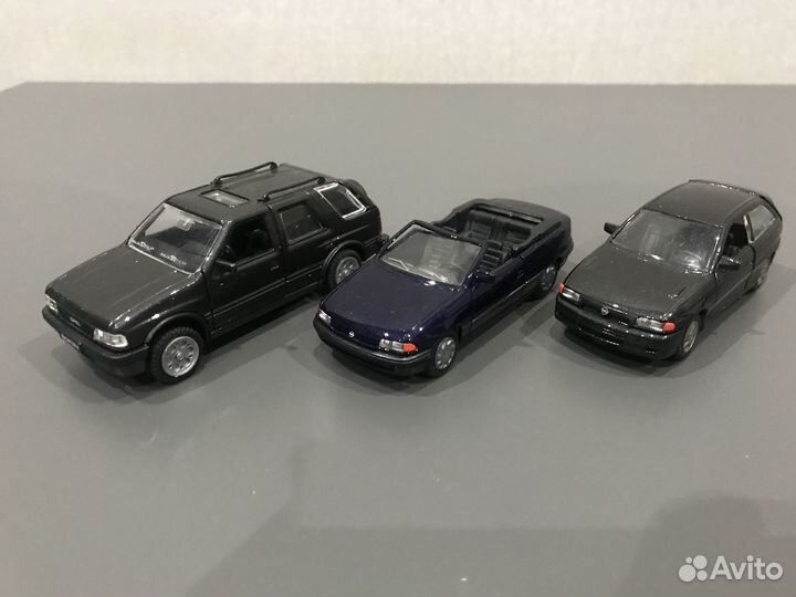 Модели авто Opel от Gama в масштабе 1:43