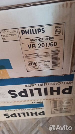 Видеомагнитофон Philips VR 201/60