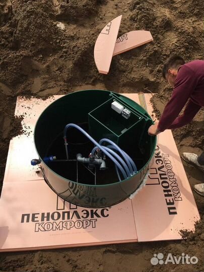 Установка септиков под ключ с гарантией и рассрочк