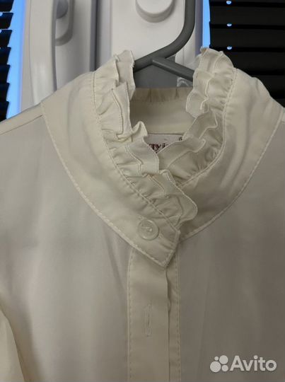 Блузка блуза рубашка белая