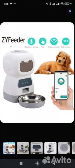 Автоматическая кормушка для кошек