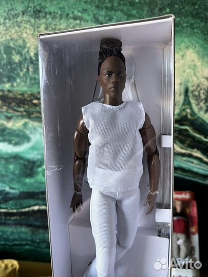 Barbie looks #4 кен афроамериканец Джон