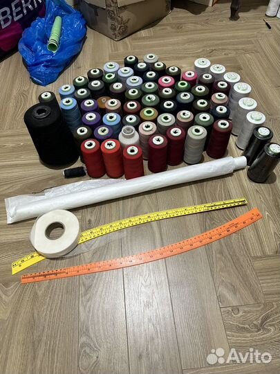 Нитки швейные