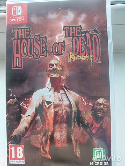 Nintendo switch игра House of the dead