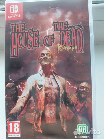 Nintendo switch игра House of the dead