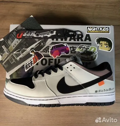 Кроссовки Nike Dunk Joint Low x Toyota AE86