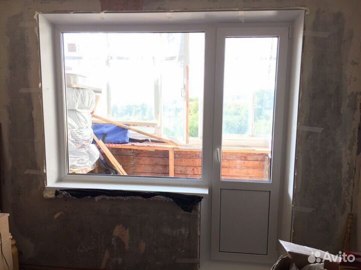 Балконный блок Veka в панельный дом