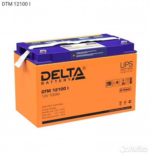 Батарея для ибп Delta DTM I, DTM 12100 I