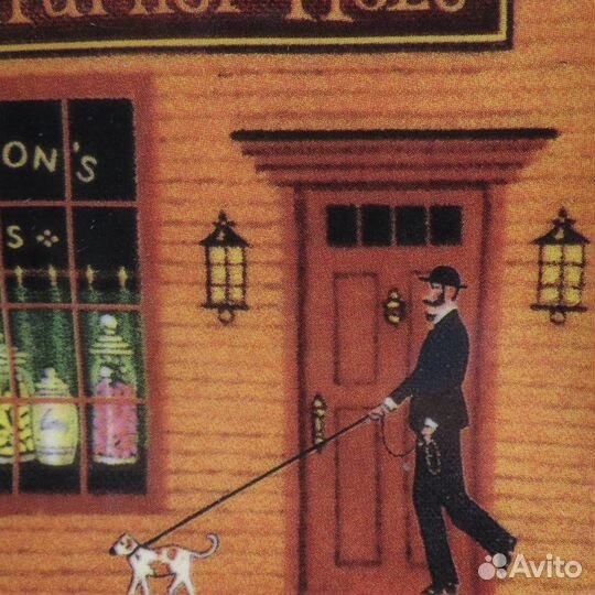 Тарелки Традиционный город: Кондитерская, 4 июля