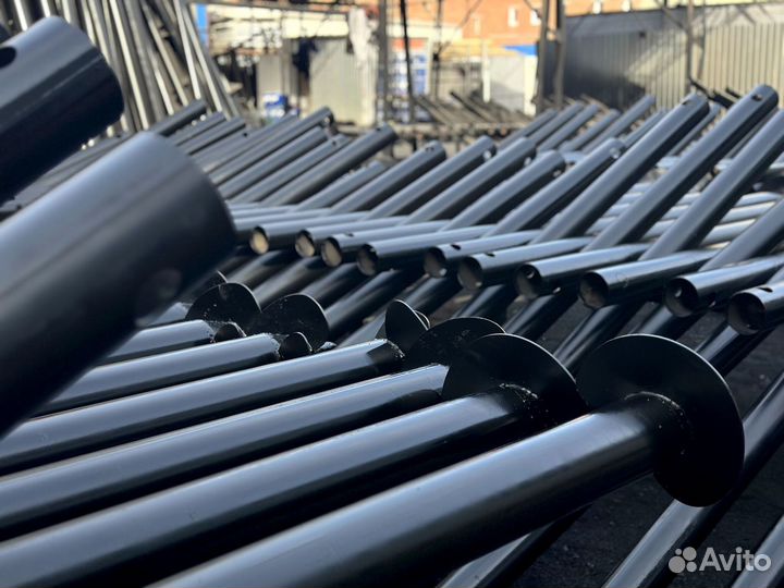 Винтовые сваи Монтаж