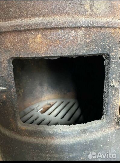 Печь буржуйка чугунная СССР
