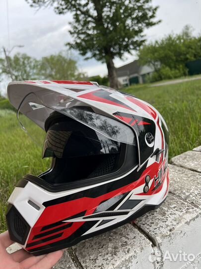 Шлем мотокросс