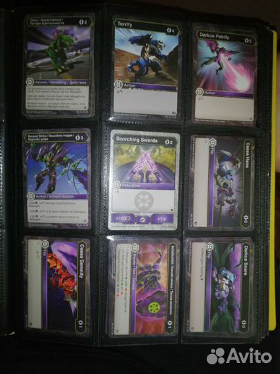 Карты Bakugan TCG (кки) в большом ассортименте