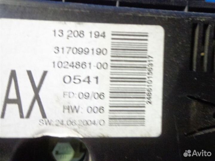 Дисплей информационный Opel Zafira B Z16XER 2006