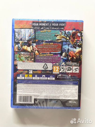 Street fighter 6 ps5 / ps4 Диск