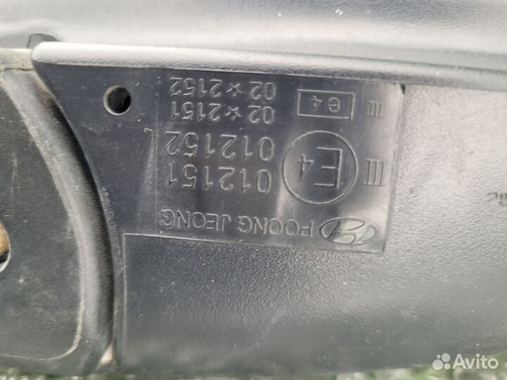 Боковое зеркало elantra xd (3g)
