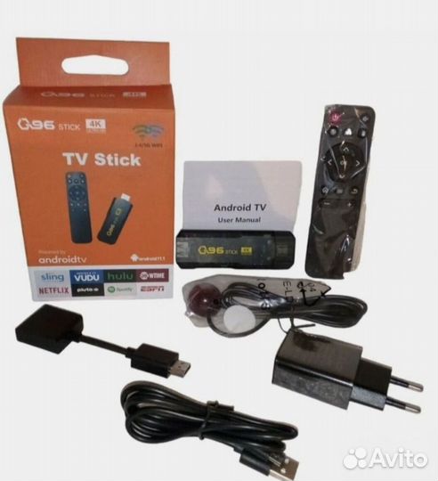 Андроид тв приставка стик q96