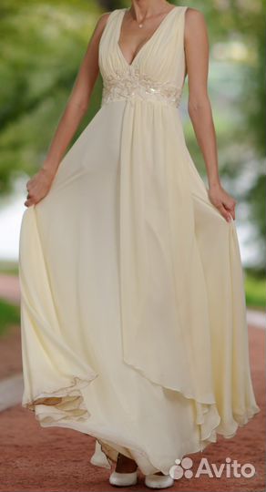 Вечернее платье (Айвори)
