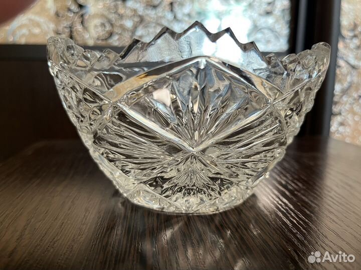 Хрустальная салатница