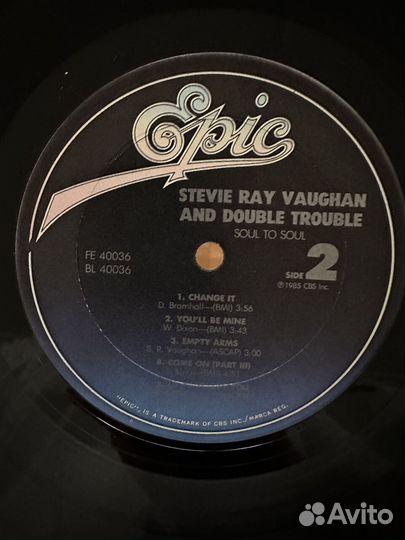 Stevie Ray Vaughan And Double Trouble Soul To Soul