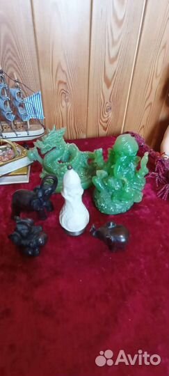 Сувениры статуэтки слоны шахматная фигура