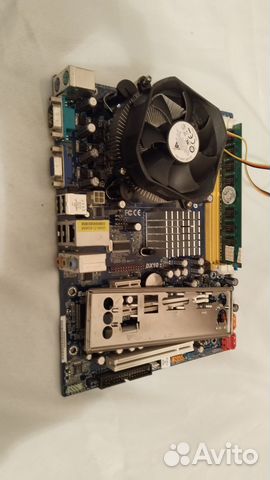 Матплата 775