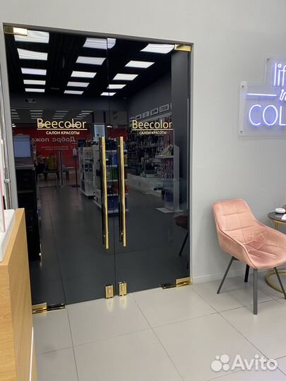 Дверь стеклянная