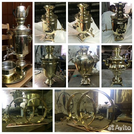 Реставрация самоваров