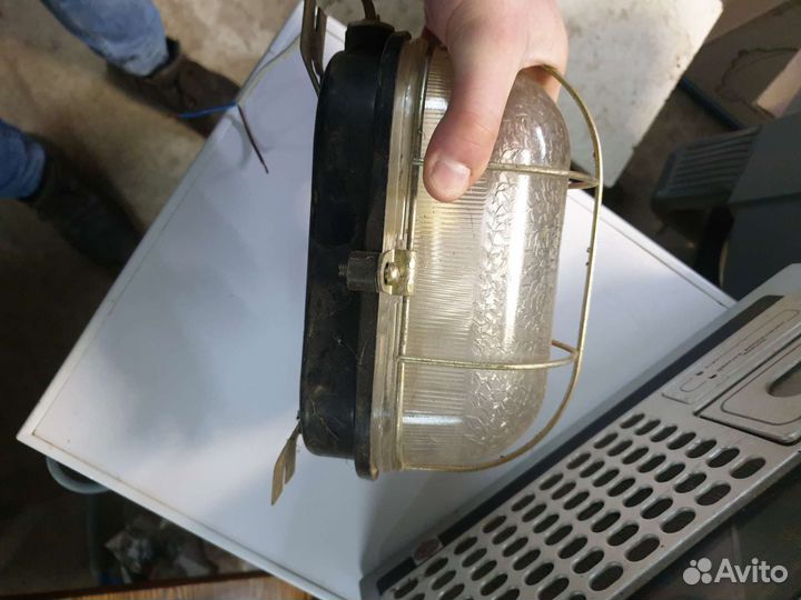 Уличный, настенный светильник (фонарь) СССР